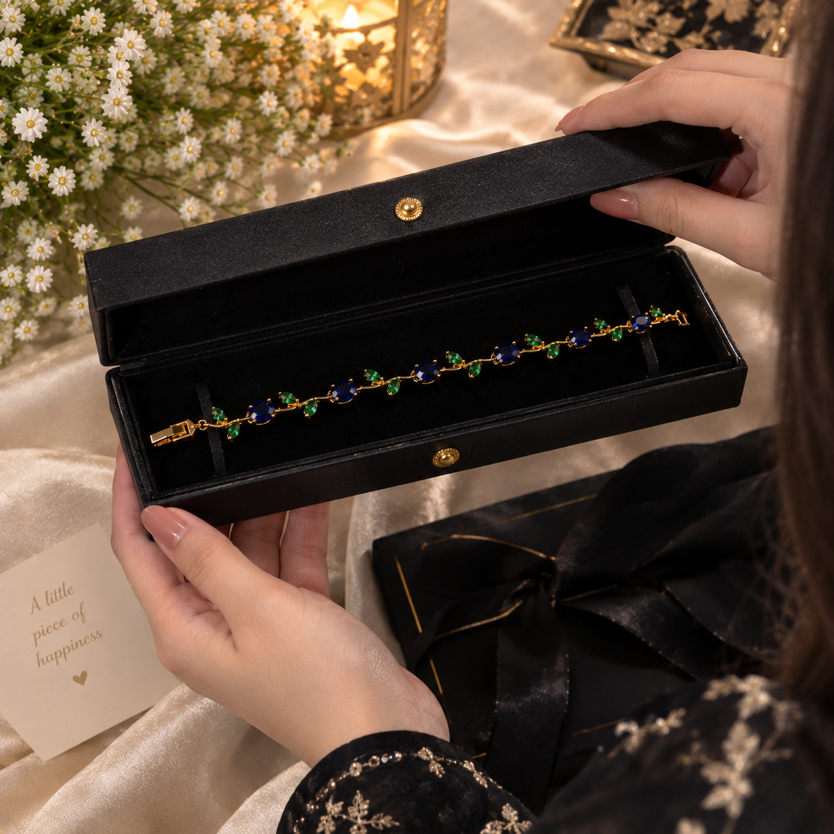 24 Carat Gold Bracelet Beauty Elegance & Premium Look