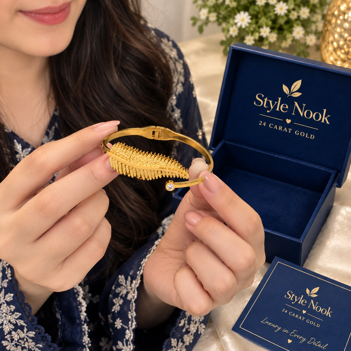 Pure 24 Carat Gold Bangles Crafted to Make Every Moment Shine